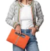 Just Bellina The Mirabelle Coat Jacket In Lush In Multi