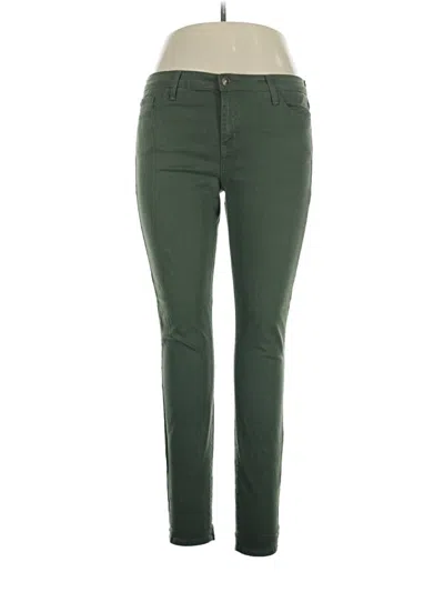 Pre-owned Just Black Casual Pants In Green