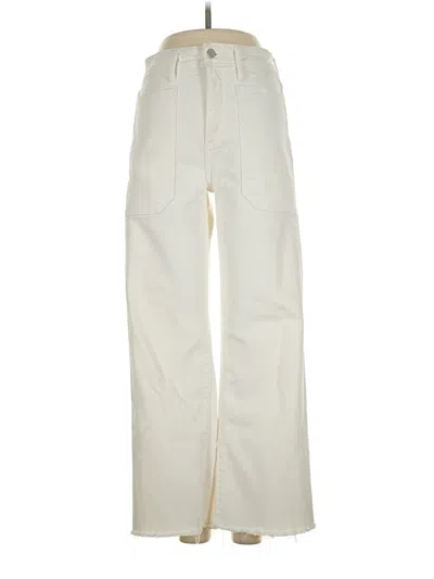 Pre-owned Just Black Casual Pants In White