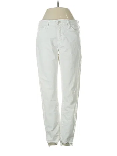 Pre-owned Just Black Casual Pants In White