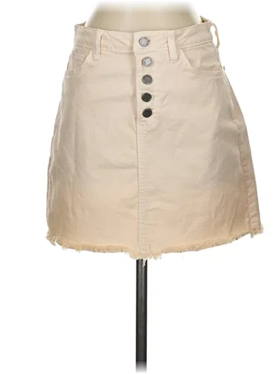 Pre-owned Just Black Casual Skirt In Tan