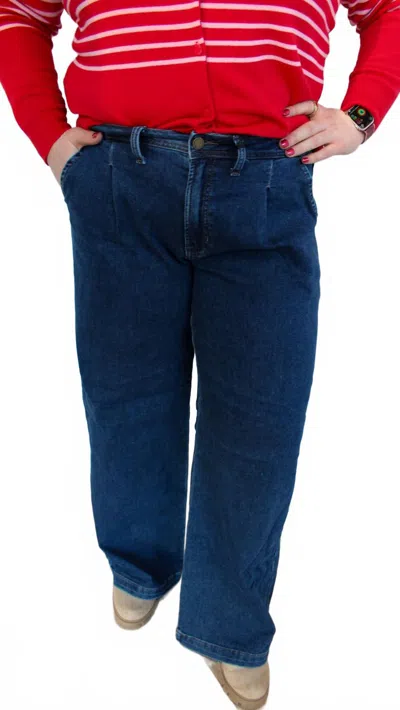 Just Black Denim Colbie Jeans In Dark Denim In Blue