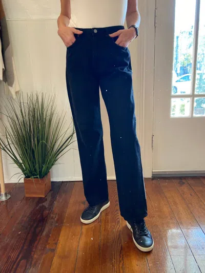 Just Black Denim Preston Jeans In Washed Black