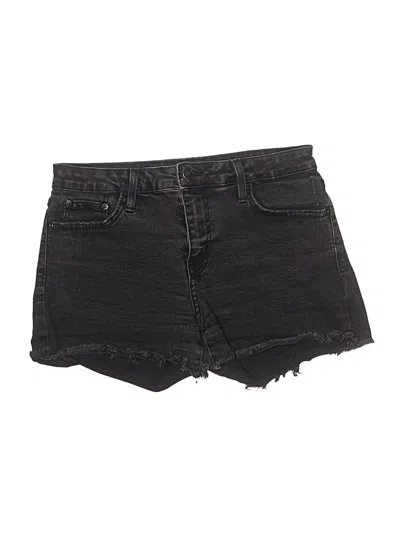 Pre-owned Just Black Denim Shorts In Black