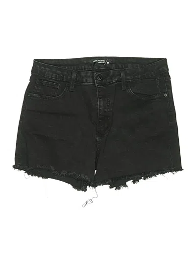 Pre-owned Just Black Denim Shorts In Black