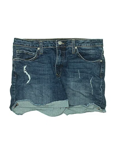 Pre-owned Just Black Denim Shorts In Blue