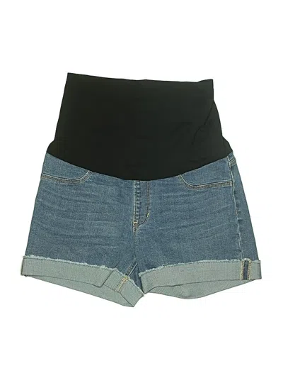Pre-owned Just Black Denim Shorts In Blue
