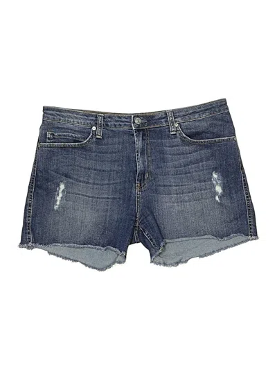 Pre-owned Just Black Denim Shorts In Blue