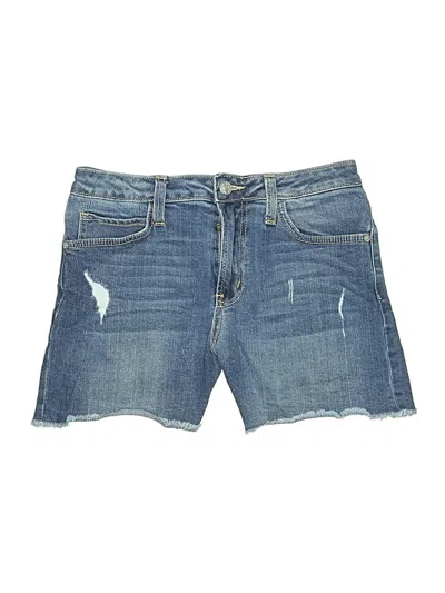 Pre-owned Just Black Denim Shorts In Blue