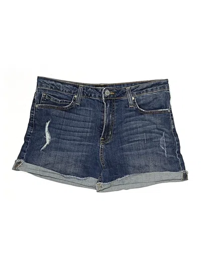 Pre-owned Just Black Denim Shorts In Blue