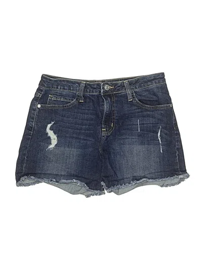 Pre-owned Just Black Denim Shorts In Blue