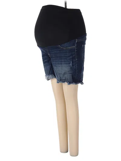 Pre-owned Just Black Denim Shorts In Blue