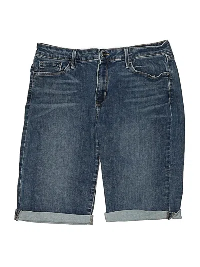 Pre-owned Just Black Denim Shorts In Blue