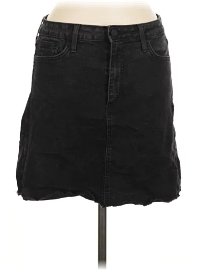 Pre-owned Just Black Denim Skirt In Black