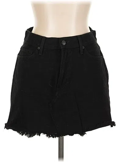 Pre-owned Just Black Denim Skirt In Black