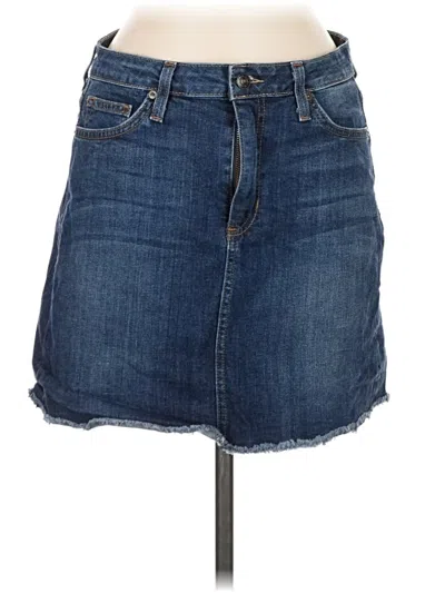 Pre-owned Just Black Denim Skirt In Blue