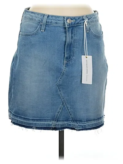 Pre-owned Just Black Denim Skirt In Blue