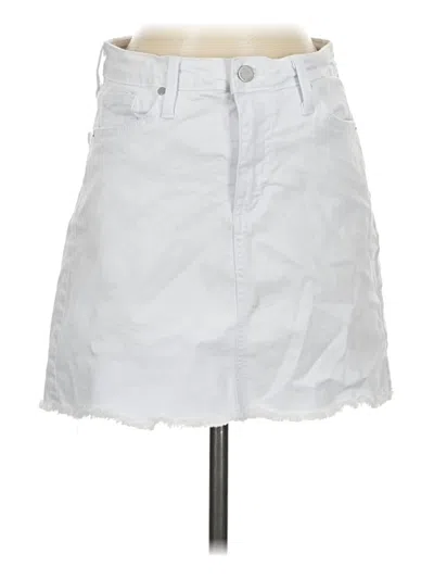 Pre-owned Just Black Denim Skirt In Gray