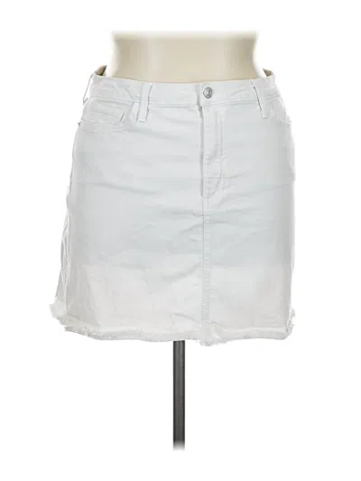 Pre-owned Just Black Denim Skirt In Gray
