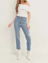 Just Black Denim The Casual Friday Jean In Medium Denim In Blue