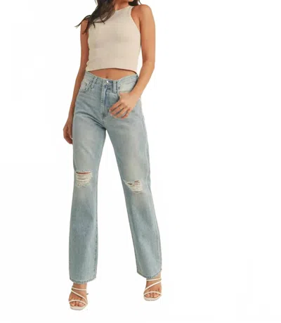 Just Black Denim The Wfh Jeans In Light Blue
