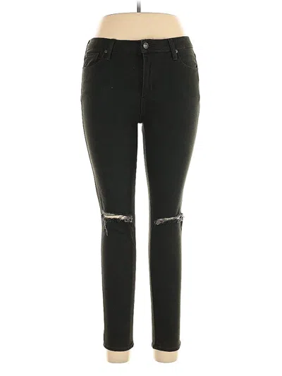 Pre-owned Just Black Jeans In Black