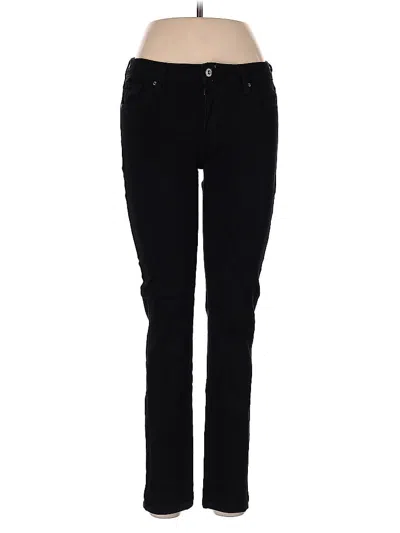 Pre-owned Just Black Jeans In Black