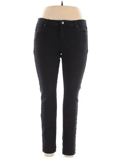 Pre-owned Just Black Jeans In Black