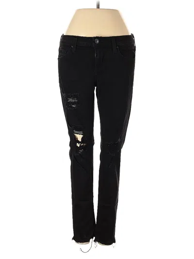 Pre-owned Just Black Jeans In Black