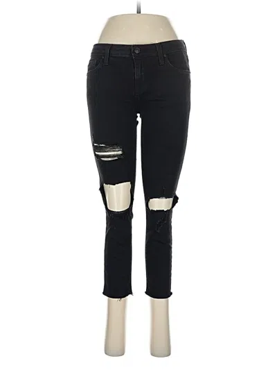 Pre-owned Just Black Jeans In Black