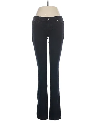 Pre-owned Just Black Jeans In Black