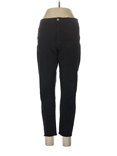 Pre-owned Just Black Jeans In Black