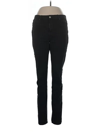 Pre-owned Just Black Jeans In Black