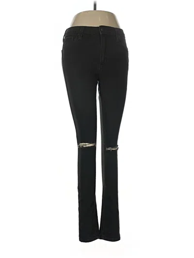 Pre-owned Just Black Jeans In Black