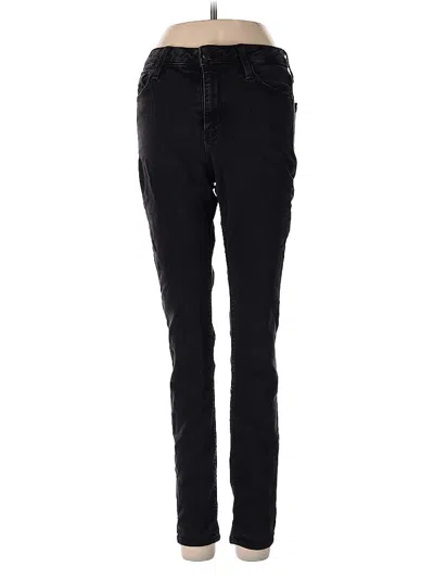 Pre-owned Just Black Jeans In Black