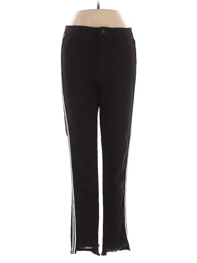 Pre-owned Just Black Jeans In Black