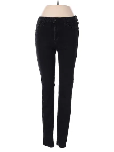 Pre-owned Just Black Jeans In Black