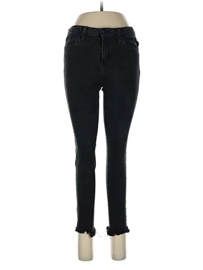 Pre-owned Just Black Jeans In Black