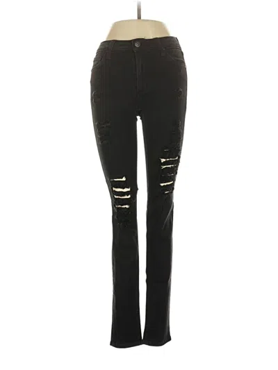 Pre-owned Just Black Jeans In Black
