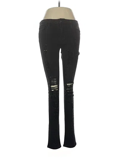 Pre-owned Just Black Jeans In Black