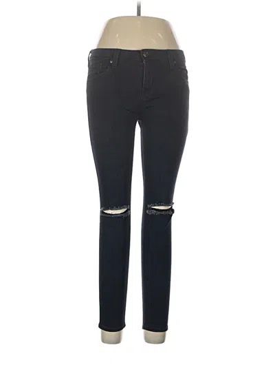 Pre-owned Just Black Jeans In Black