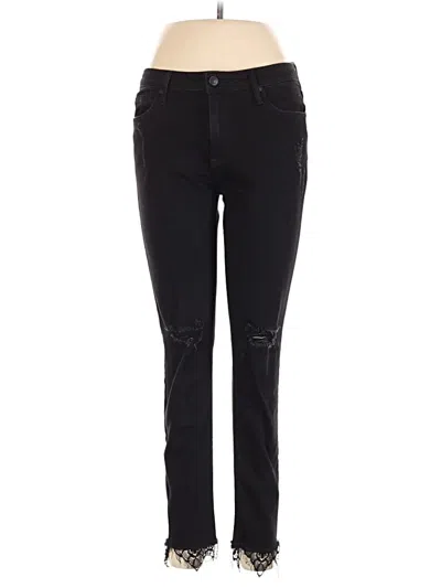 Pre-owned Just Black Jeans In Black