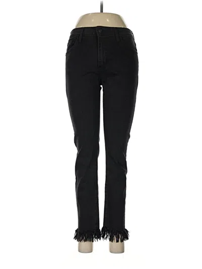 Pre-owned Just Black Jeans In Black