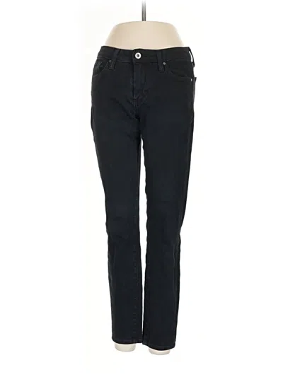Pre-owned Just Black Jeans In Black
