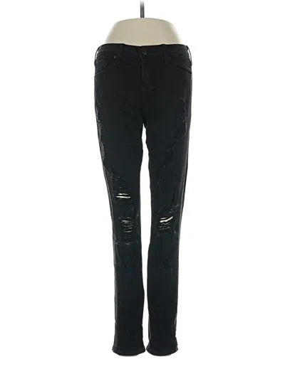 Pre-owned Just Black Jeans In Black
