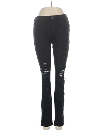 Pre-owned Just Black Jeans In Black