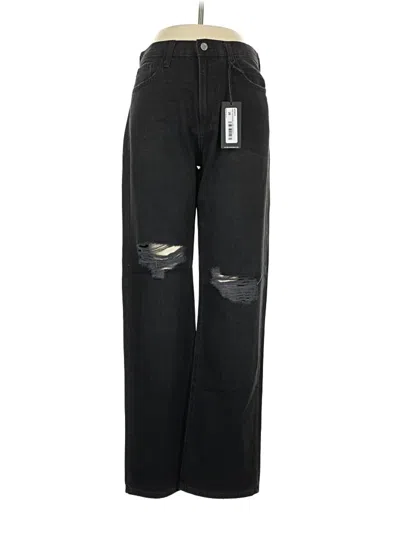 Pre-owned Just Black Jeans In Black