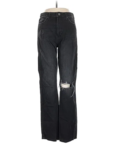 Pre-owned Just Black Jeans In Black