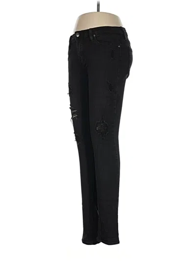 Pre-owned Just Black Jeans In Black