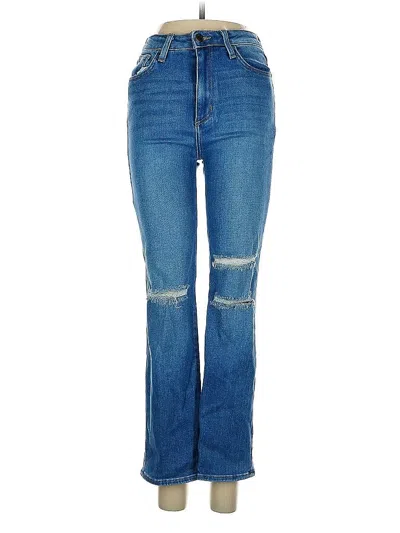 Pre-owned Just Black Jeans In Blue